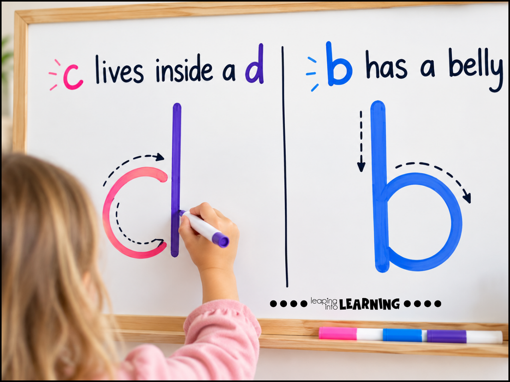 Struggling with b and d reversals? Learn simple tricks to help your child remember how to write these tricky letters, why letter reversals happen, and whether they could be one of the signs of dyslexia.